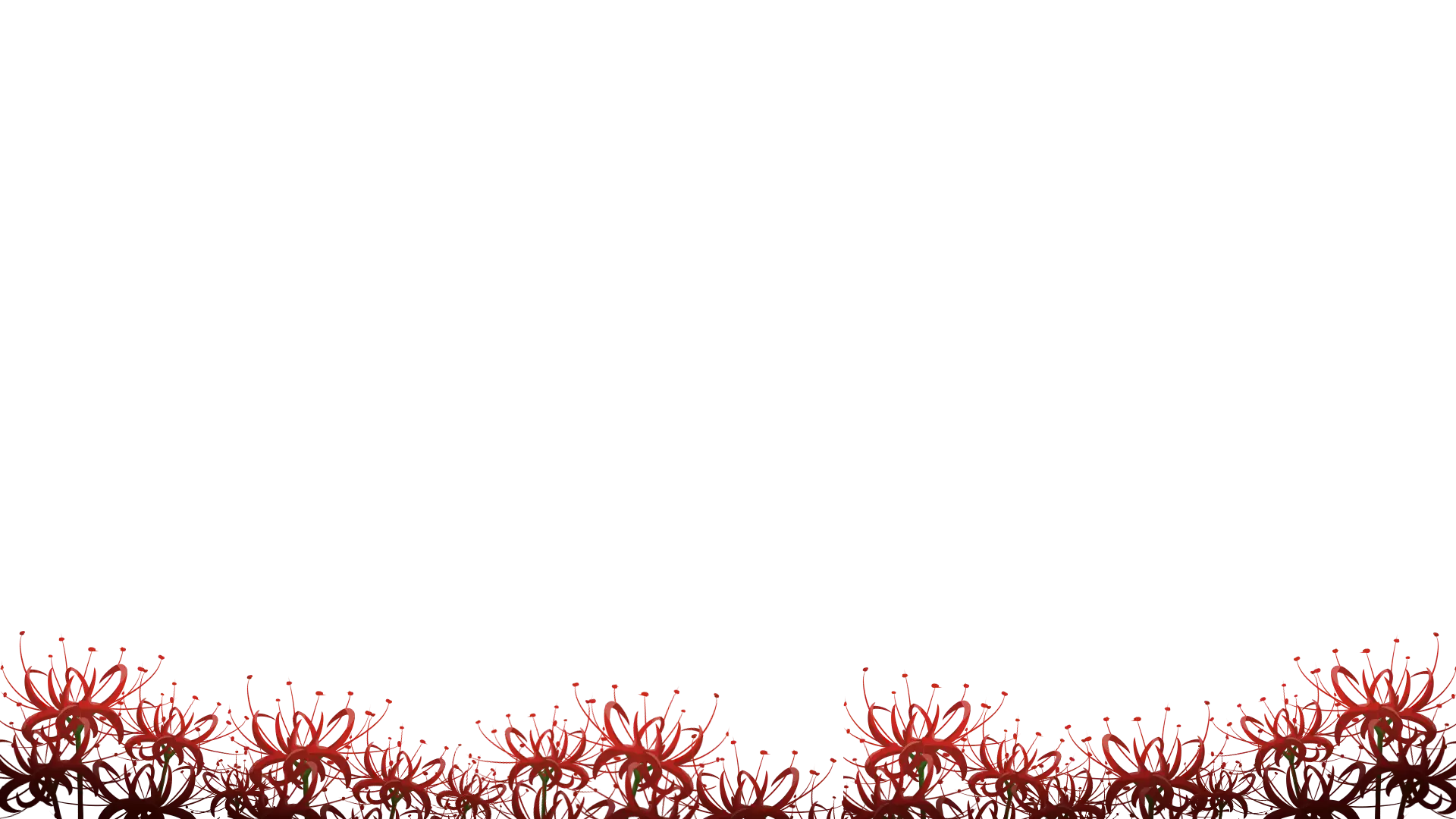 Foreground flowers
