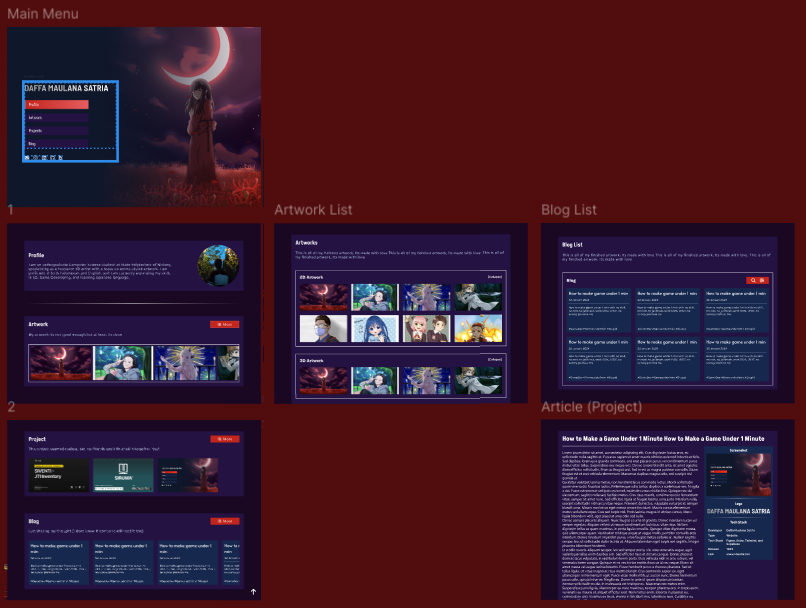 initial design of arucaden.my.id